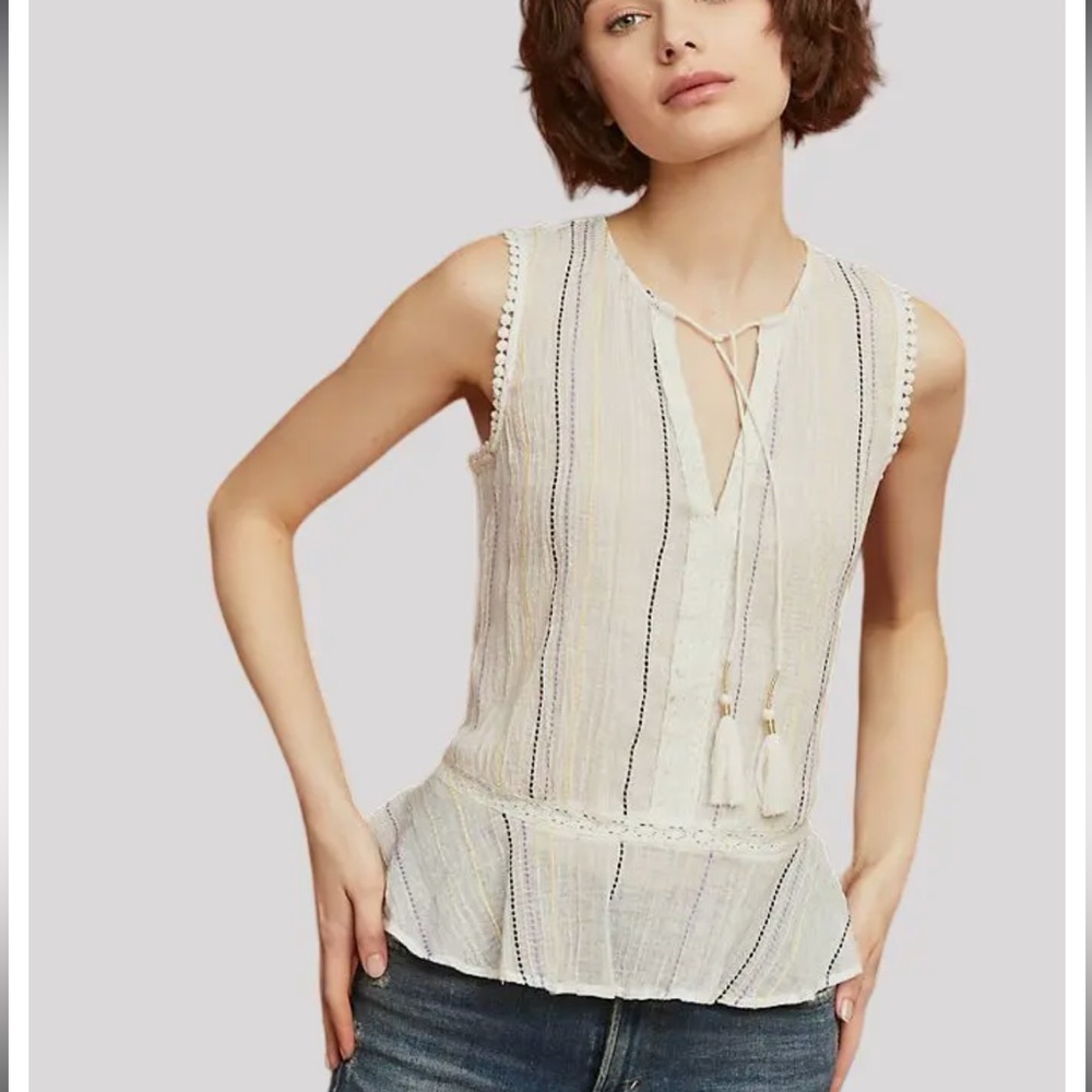 Michael stars peplum top new w tags originally $140